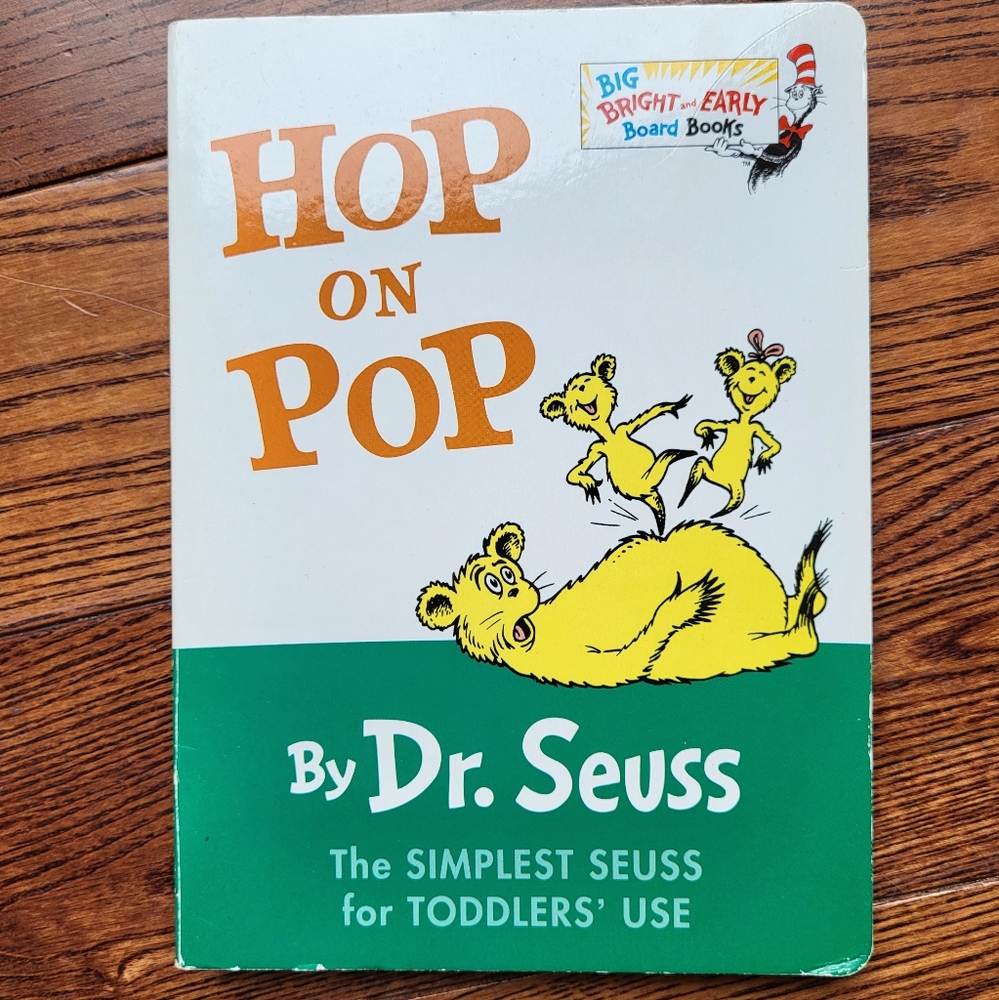 FREE Large Format Hop On Pop Board Book